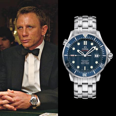 omega james bond watch|James Bond wearing omega.